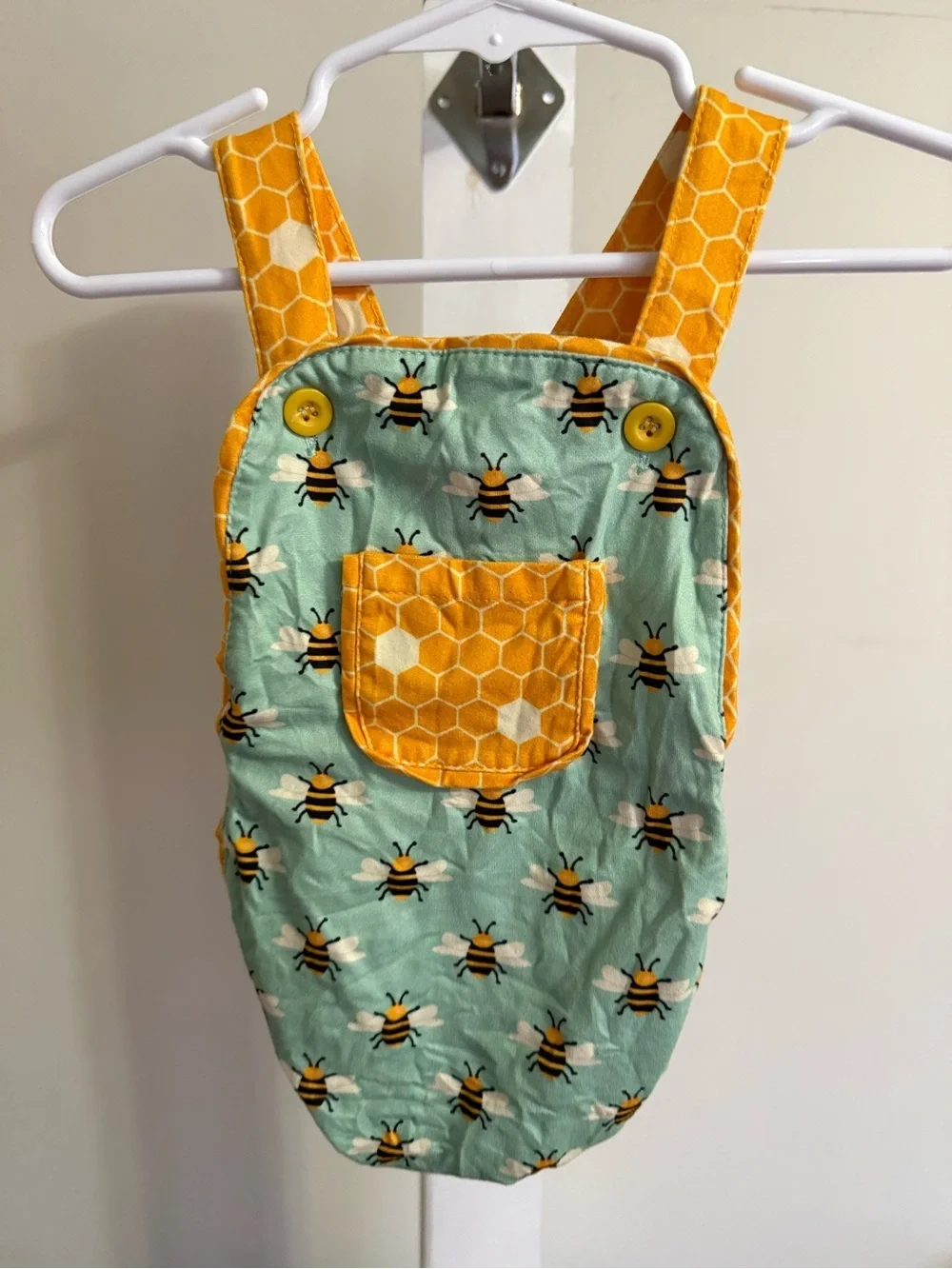 Sassy Stitches Bumblebee Romper